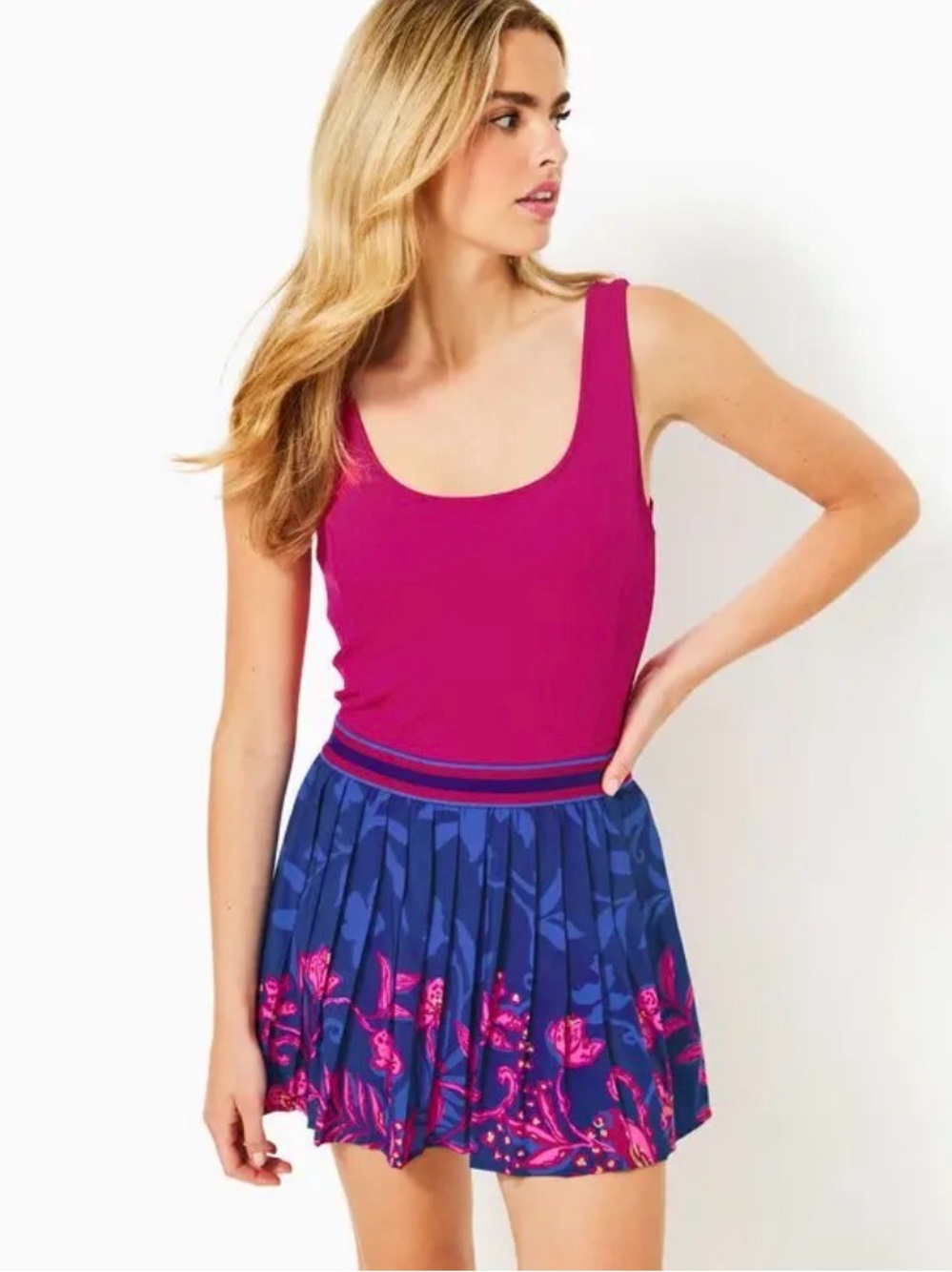 Lilly Pulitzer Luxletic Pineapple Park Romper